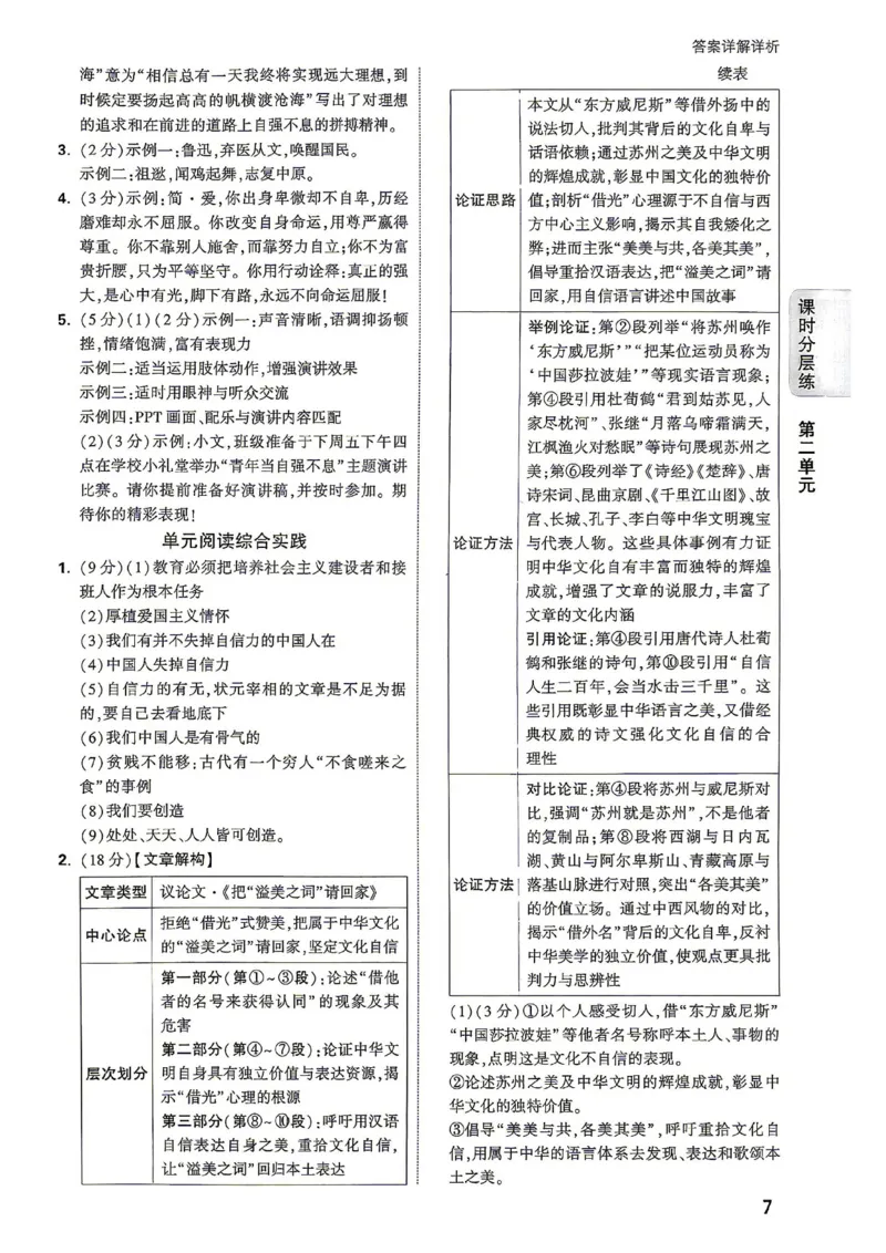 《2027《万唯中考•情境题与新考法》语文语9全详解详析_2026秋初中教辅合集_2027初中万唯_2027《万唯情境题与新考法》9全语文》第9页预览