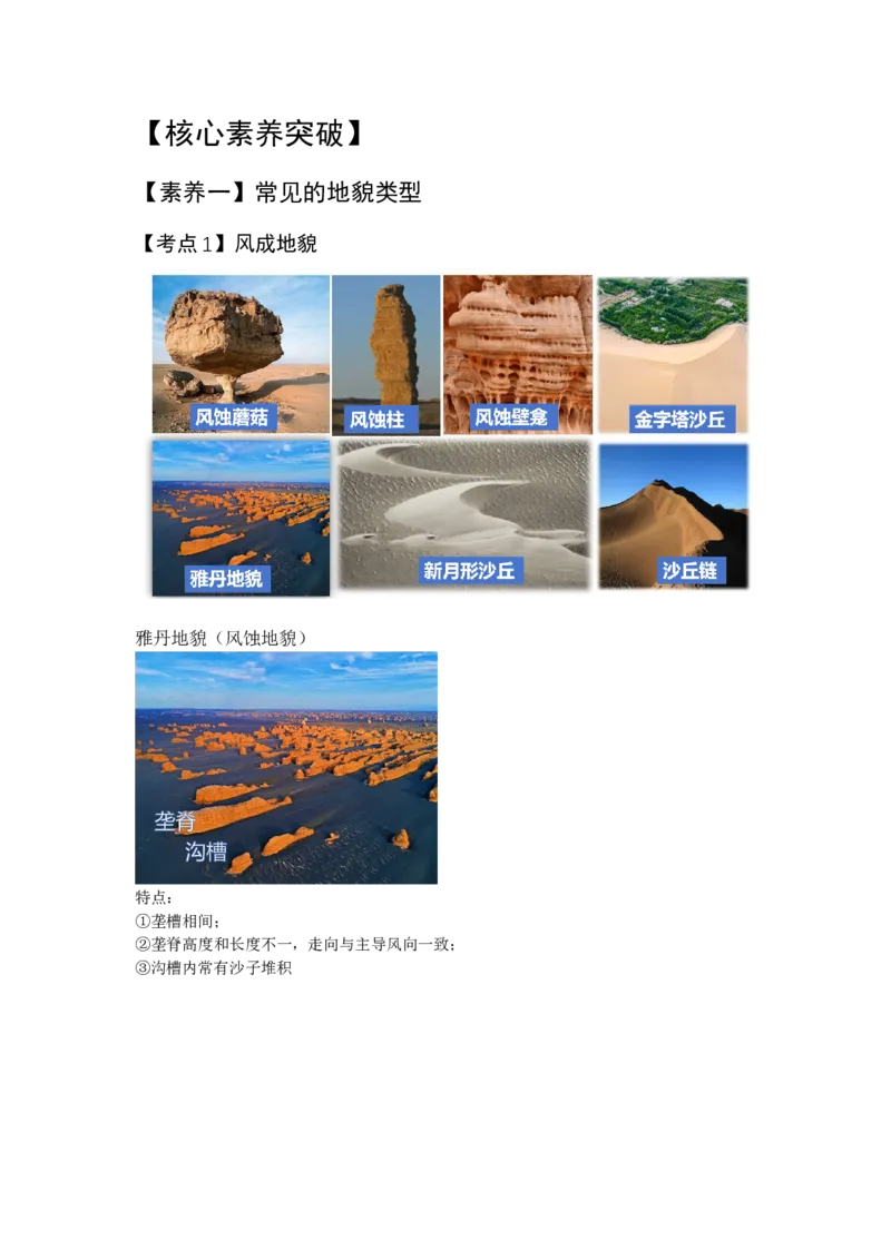 《22.高考地理一轮专题复习——常见的地貌类型_地理_2026年_2026年高考地理一轮专题复习专项训练-G351_资料》第4页预览