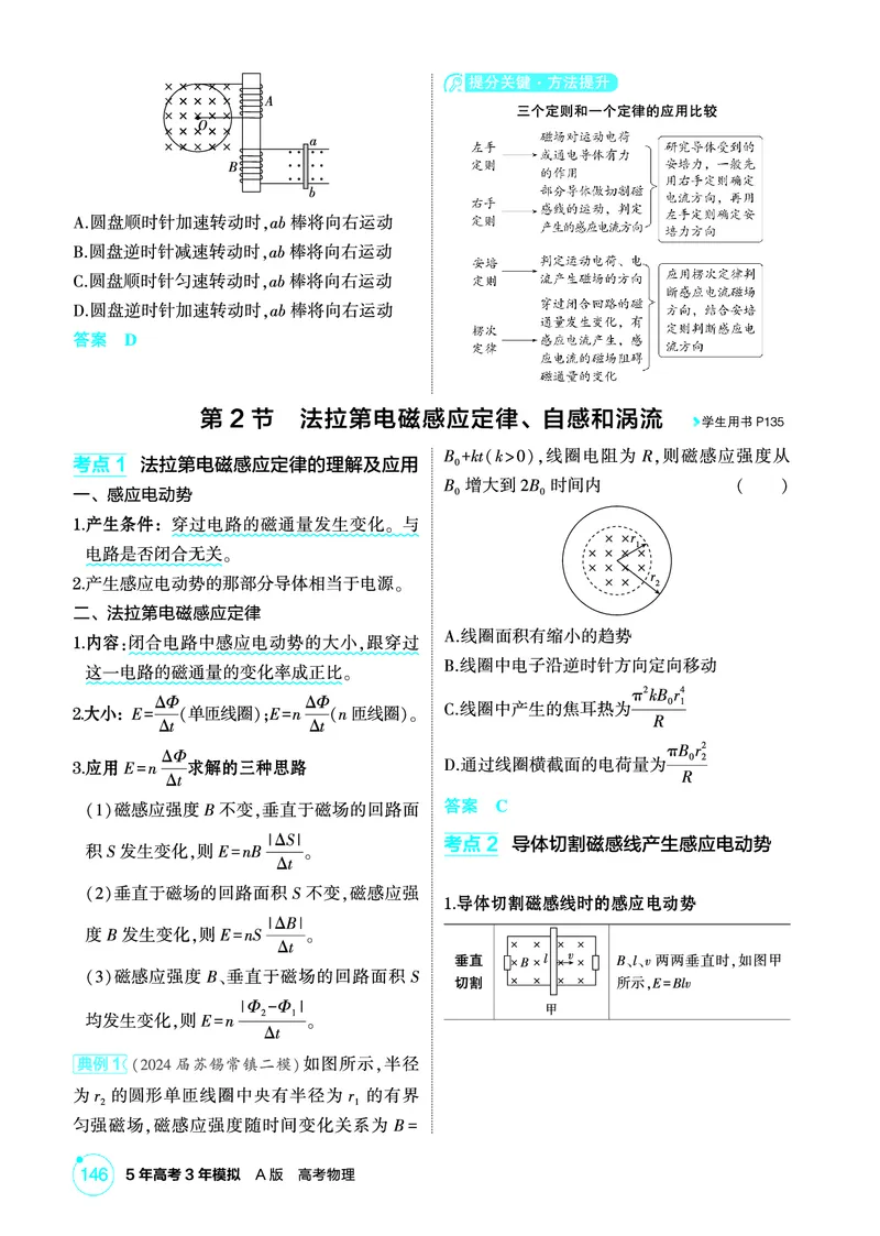 《1_精讲册PDF12-第12章电磁感应_2026版教学资源包_202653高考总复习A版_江苏版_2026版.江苏版.选考总复习.物理.5·3A版_二、教师用书PDF_第12章电磁感应_1_PDF教参电子书》第4页预览