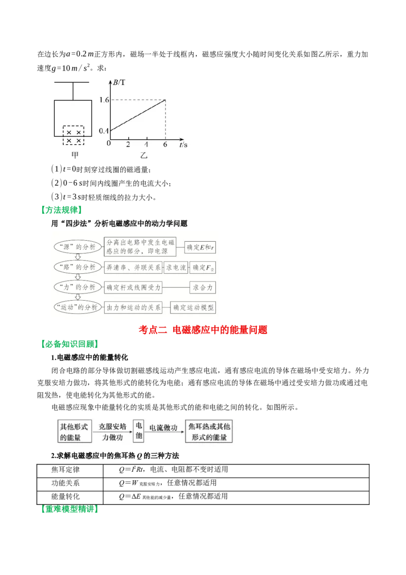 《专题强化：电磁感应中的动力学和能量问题（举一反三讲义）（学生版）_地理_2027年高考地理一轮_2027年高考物理举一反三系列（新高考通用）-G249_资料_2027版》第7页预览