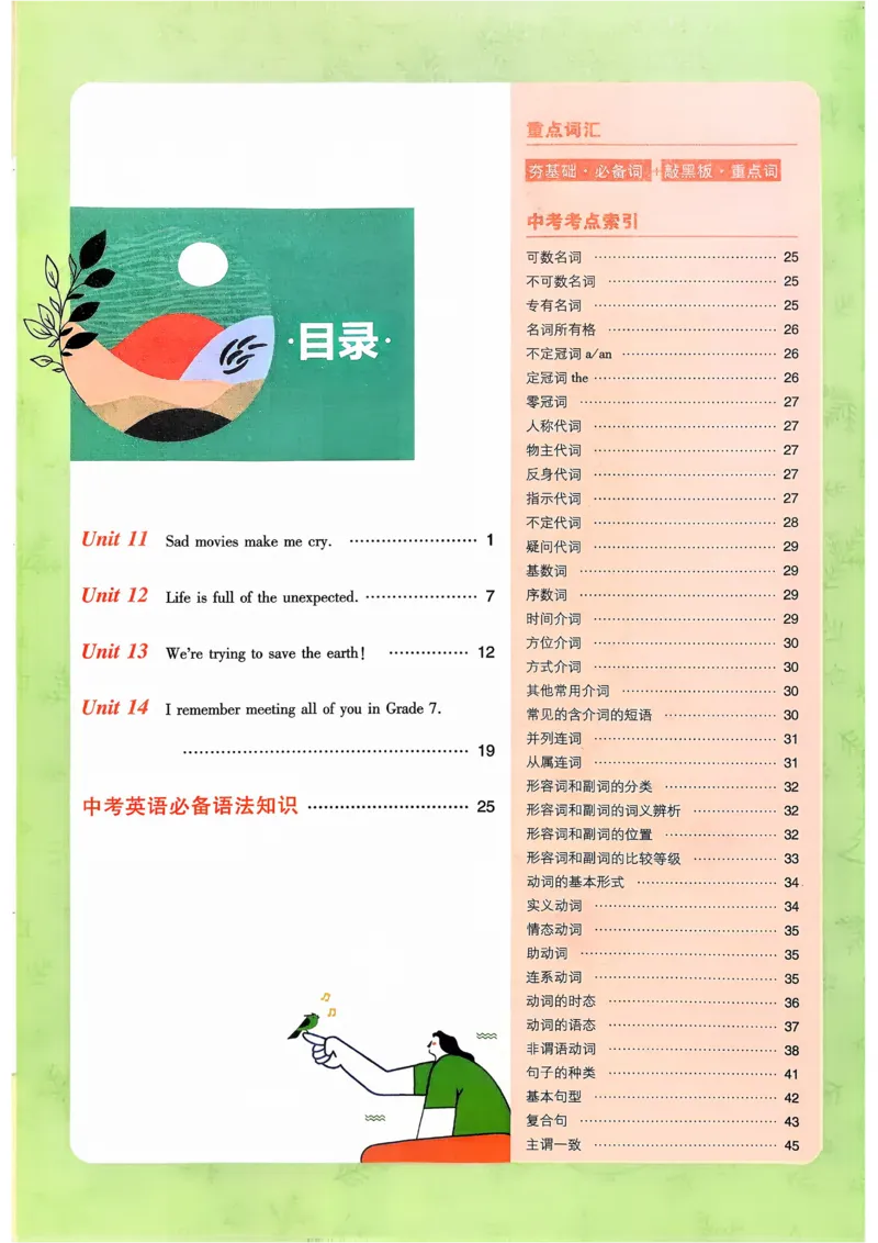 《2026《初中必刷题》英语9下(人教)狂K重点_2026版初中《必刷题》7-9年级上下册册（全科）（多版本合集）_初中必刷题下册_2026版初中《必刷题》9年级下册（全科）》第2页预览