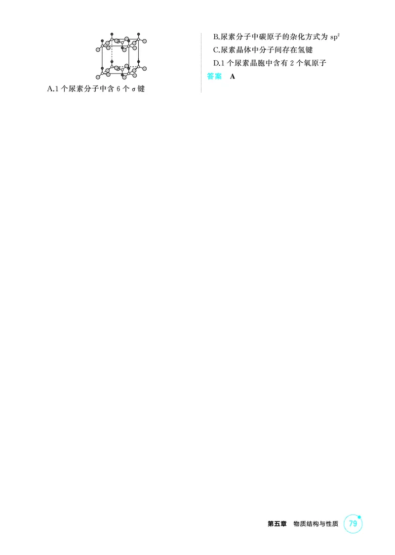 《2_第五章物质结构与性质精练册_2026版教学资源包_202653高考总复习A版_江苏版_2026版.江苏版.选考总复习.化学.5·3A版_二、教师用书PDF_第五章物质结构与性质_1_专题资料包》第8页预览