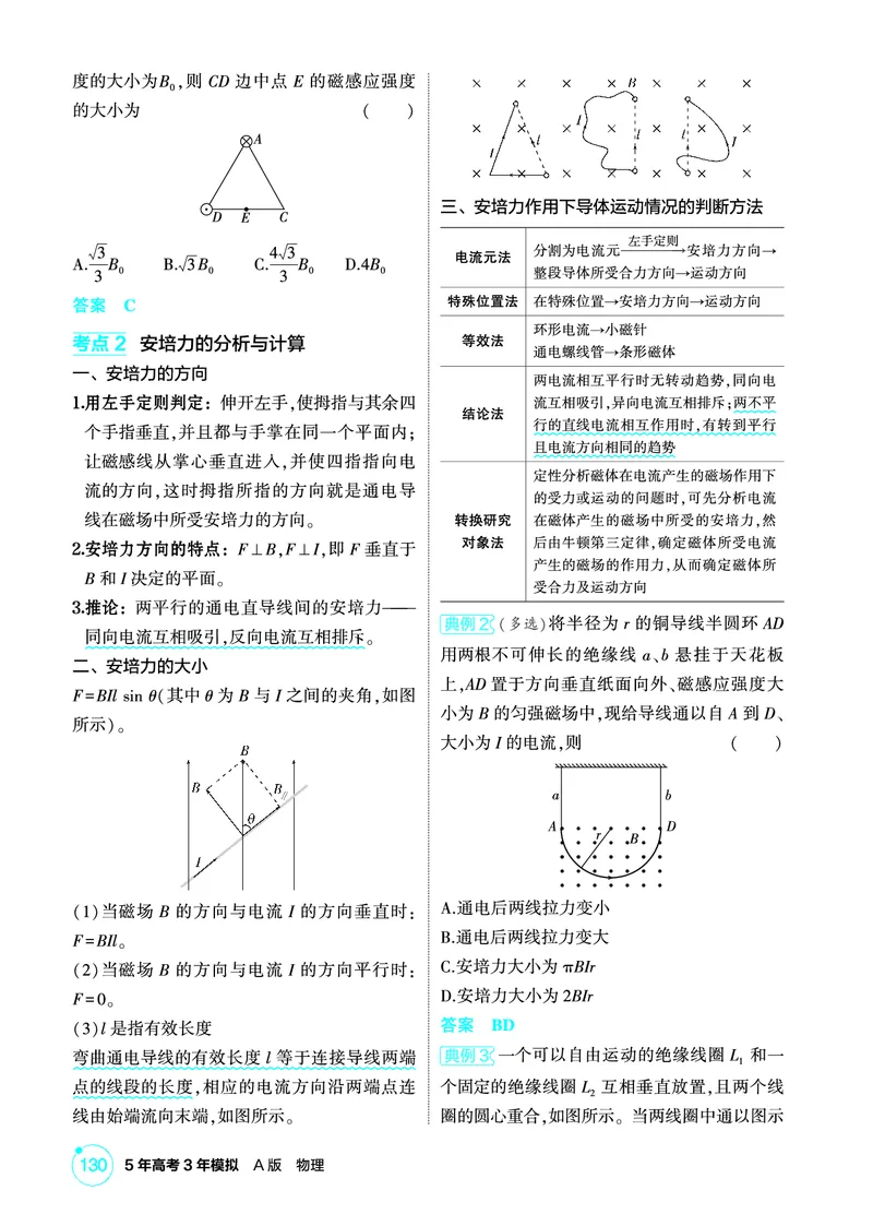 《1_精讲册PDF11-第11章磁场_2026版教学资源包_202653高考总复习A版_新高考_物理_教师A版2026年.新高考版.物理.53_二、教师用书PDF_第11章磁场_2_精讲册PDF》第2页预览