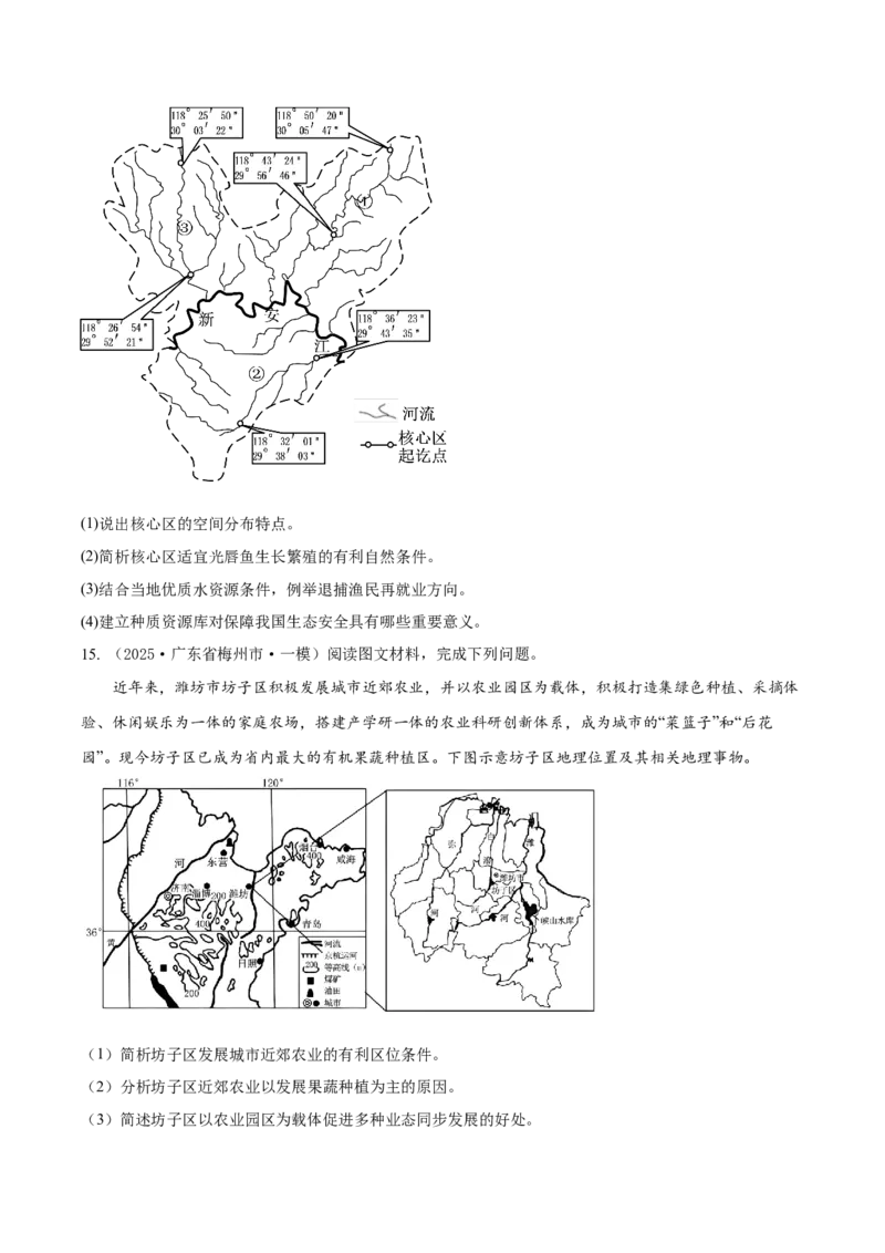 《专题08产业区位选择（高频非选择题）（学生版）_地理_2026年-地理高考专项复习_2025年高考地理一模试题分类汇编（新高考通用）》第10页预览