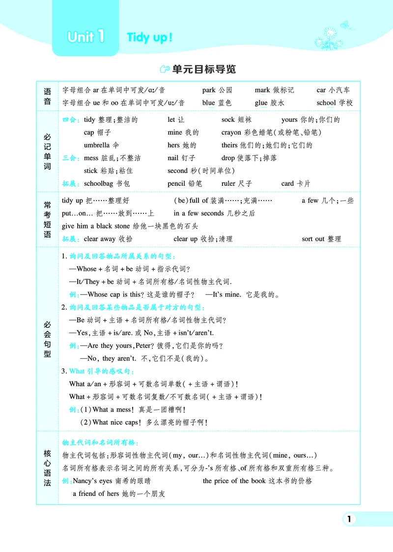 《五年级（下）英语单元练习《沪教版》_5年级下册同步教辅_5下英语_五下英语各版本知识点》第4页预览