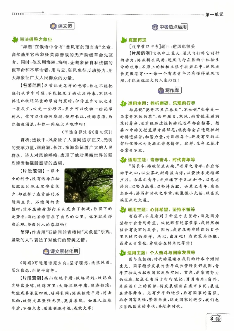 《2026《初中必刷题》语文9下(北师版大)狂K重点_2026版初中《必刷题》7-9年级上下册册（全科）（多版本合集）_初中必刷题下册_2026版初中《必刷题》9年级下册（全科）_语文》第5页预览