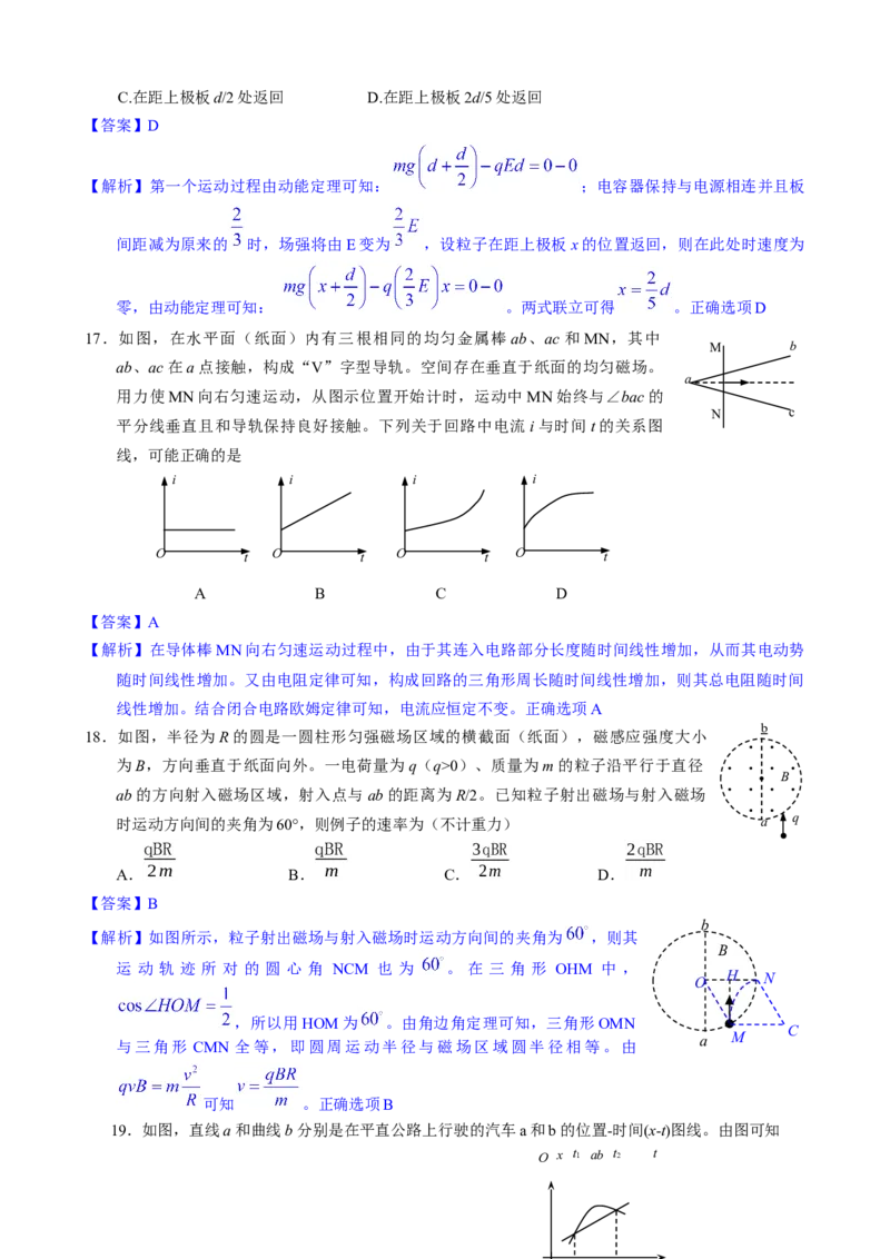 《2013年高考物理全国卷I_初高中资料库_高中资料库（转存避免链接过期失效）_高中物理》第2页预览