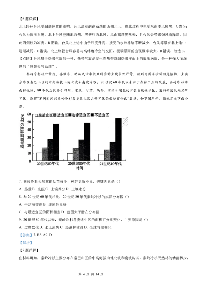 《2_山东省名校考试联盟2024-2025学年高三上学期期中检测地理试题（解析版）_2026版教学资源包_202653高考总复习A版_山东版_2026版.山东版.选考总复习.地理.5·3A版_图书拓展资源_1_资源拓展》第4页预览