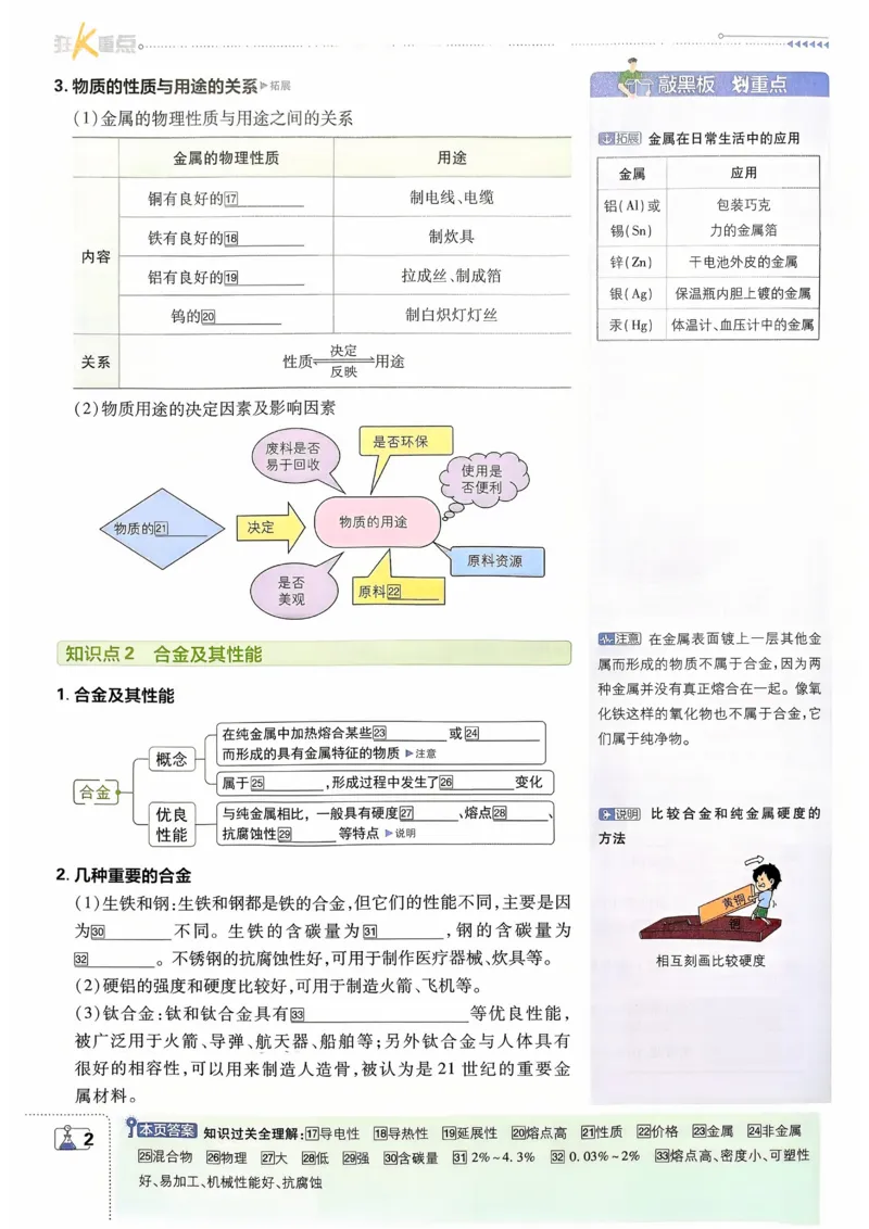 《2026《初中必刷题》化学9下狂K重点_2026版初中《必刷题》7-9年级上下册册（全科）（多版本合集）_初中必刷题下册_2026版初中《必刷题》9年级下册（全科）_化学》第4页预览
