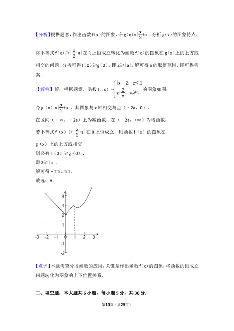 《2017年天津高考文科数学试题及答案(Word版)_高考一二三轮复习_数学_2027年高考数学专项复习更新中_2008年-2026年数学高考真题-G427_2008-2020年高考_2008-2020年_地方卷_地方卷高考文科数学》第10页预览