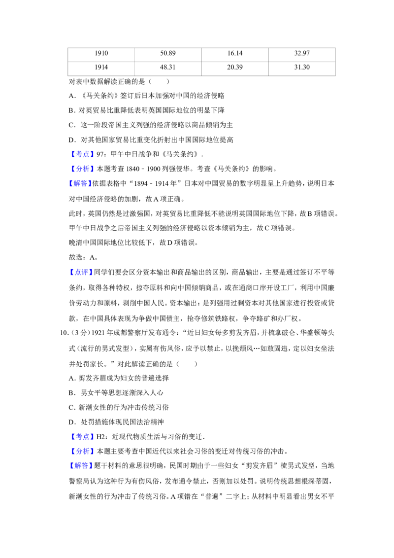 《2016年江苏省高考历史试卷解析版(1)_高考一二三轮复习_历史_2027年高考历史专项复习_2008年-2026年历史高考真题-G427_2008-2020年高考_地方卷_江苏高考历史08-20_A4word版》第6页预览
