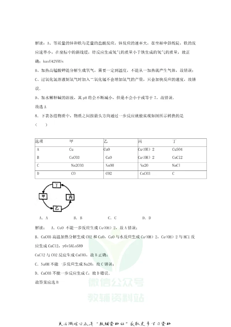 《2018贵州省黔东南州中考化学试题及答案_初高中资料库_初中资料库（转存避免链接过期失效）_初中化学》第6页预览