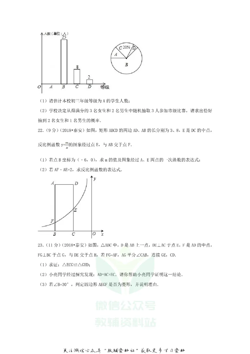 《2018山东省泰安市中考数学真题及答案_初高中资料库_初中资料库（转存避免链接过期失效）_初中数学》第6页预览