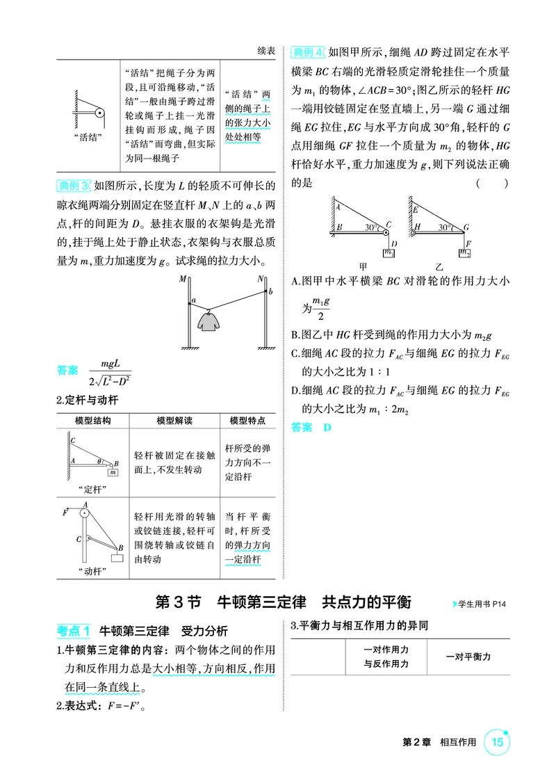 《2_精讲册第2章相互作用_2026版教学资源包_202653高考总复习A版_广东版_2026版.广东版.选考总复习.物理.5·3A版_二、教师用书PDF_第2章相互作用_1_PDF教参电子书》第6页预览