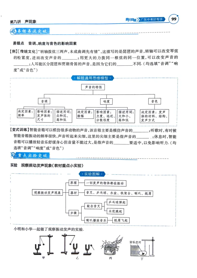 《26春物理中考总复习突破高分广东97-196页_2026秋初中教辅合集_2026《高分突破物理总复习》广东专版》第3页预览