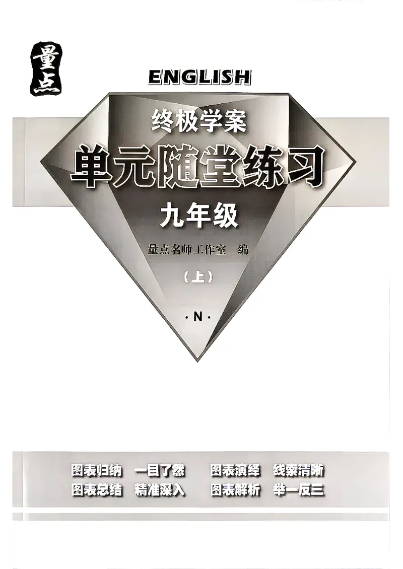 《26年新九上终极学案_2026秋初中教辅合集_2027《量点•终极学案》9上英语（沪教版）》第1页预览