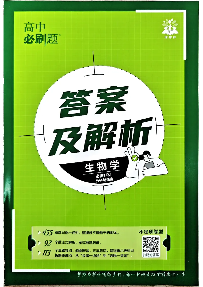 《2027必刷题必修一生物答案_2027高中必刷题_必刷题2027_2027高一高二必刷题_2027版高中必刷题人教版生物必修1不定项选择》第1页预览