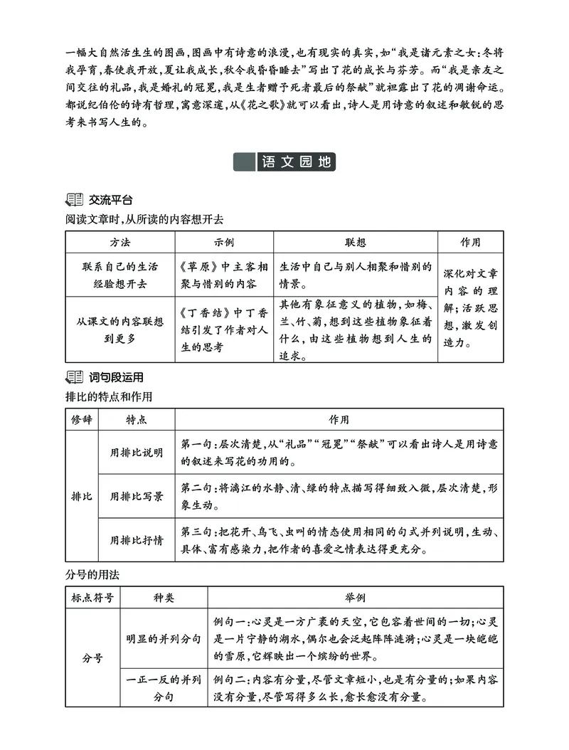 《六上语新课《课文知识梳理》必背卷共40页_6年级上册同步教辅_6上语文_六上语文重点必背资料》第5页预览
