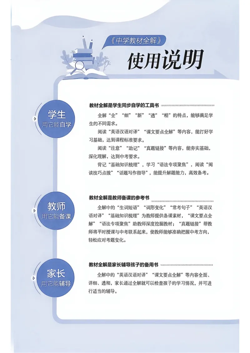 《2027沪教九上英语教材全解_2026秋初中教辅合集_2027课堂笔记系列_2026秋《薛金星教材全解》9上英语（沪教版）》第6页预览