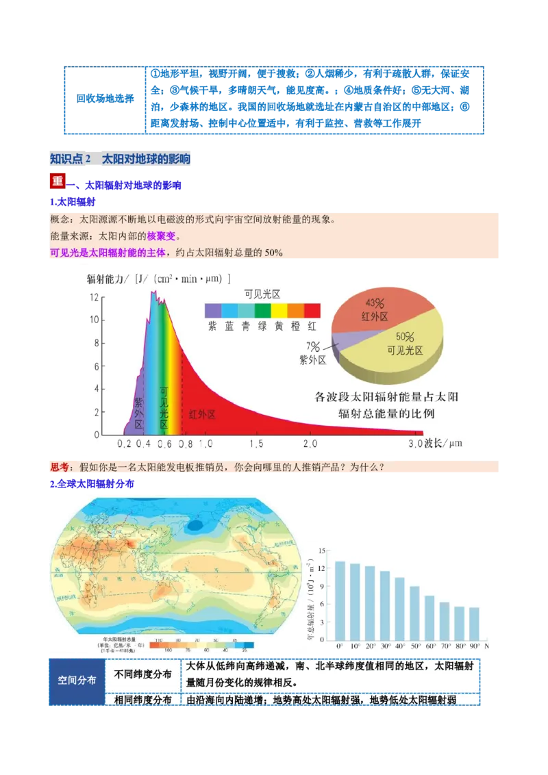 《第03讲地球的宇宙环境、演化历史与圈层结构（复习讲义）（全国通用）（教师版）_地理_2026年_2026年高考地理一轮复习讲义+练习+课件（新教材新高考）-G55_2026版_专题02地球的宇宙环境》第8页预览