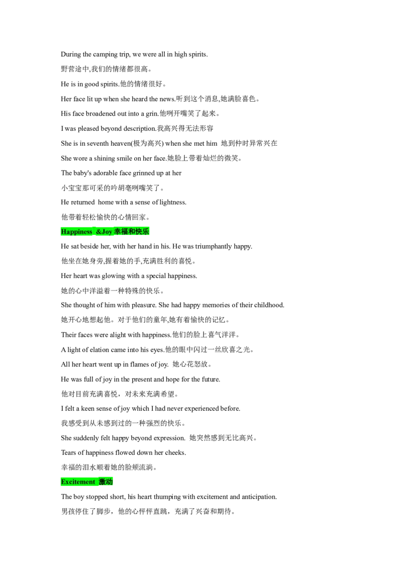 《13.细节描写微技能之情感描写(学生版)_英语(2)_专项复习_2025年_2025高考英语写作专项训练课件PPT知识讲义应用文素材_资料_新高考英语读后续写提分必备讲练评》第2页预览