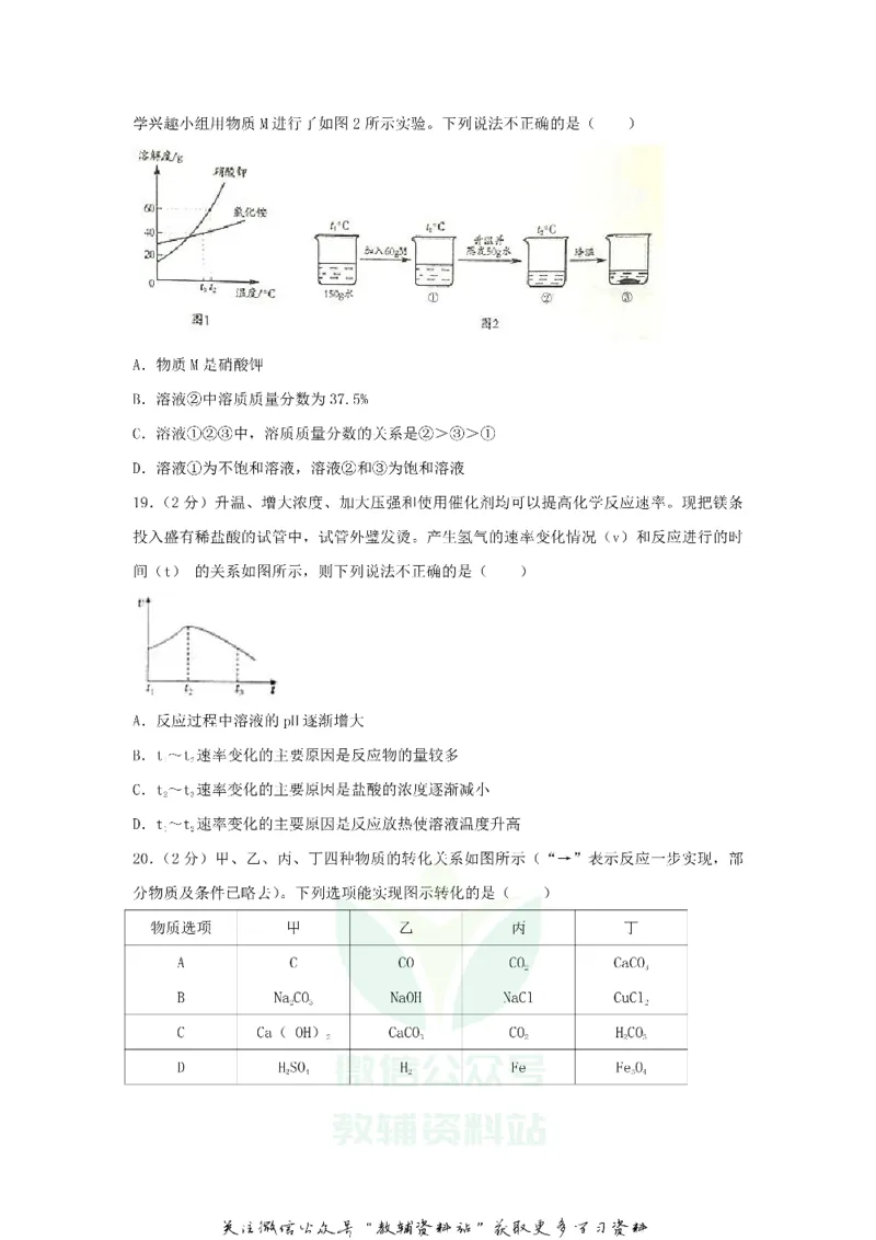 《2018山东省潍坊市中考化学真题及答案_初高中资料库_初中资料库（转存避免链接过期失效）_初中化学》第5页预览