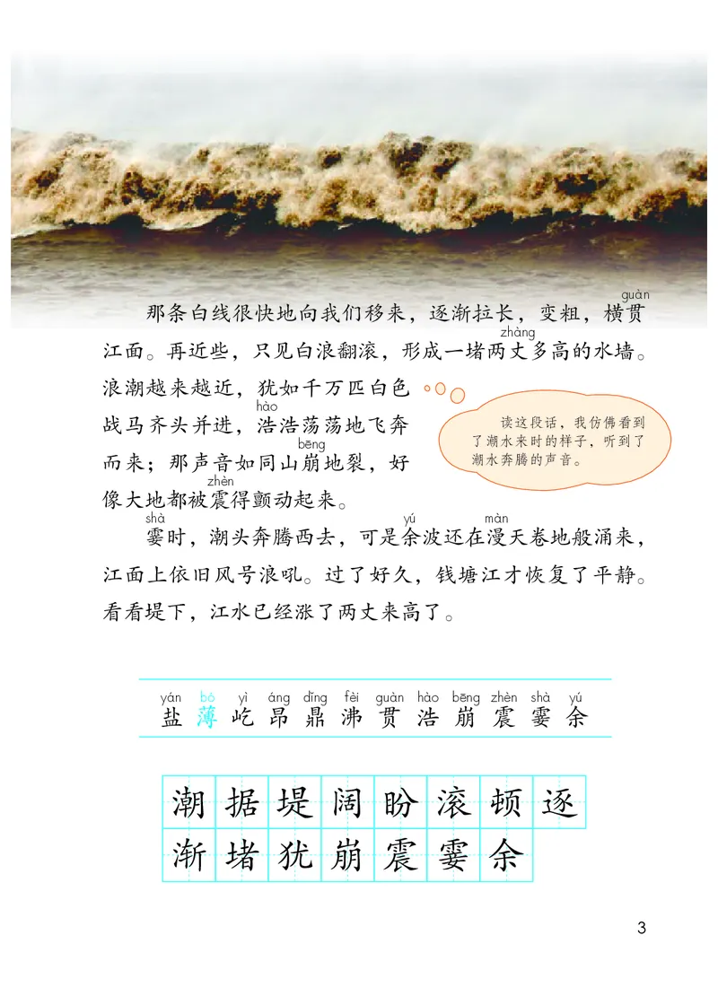 《义务教育教科书语文四年级上册》第8页预览