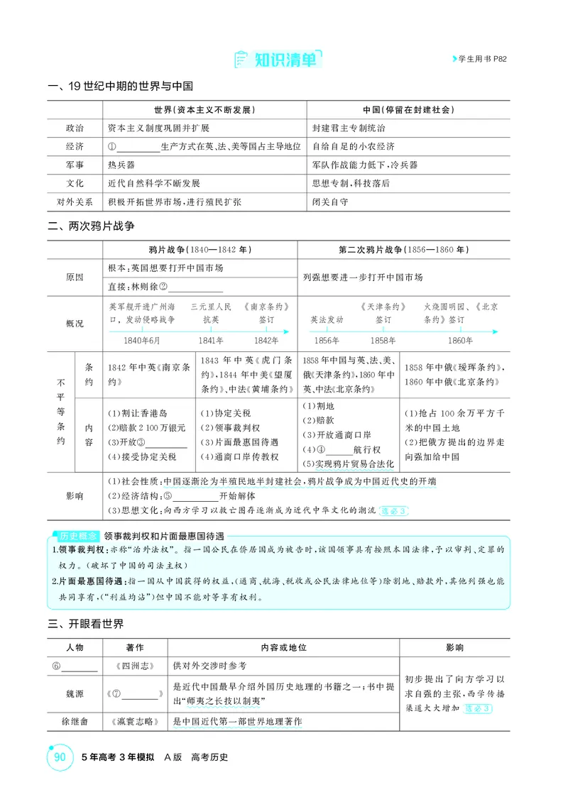 《1_6-第五单元晚清时期的内忧外患与救亡图存_2026版教学资源包_202653高考总复习A版_江苏版_2026版.江苏版.选考总复习.历史.5·3A版_二、教师用书PDF_第二部分中国近现代史_2_精讲册PDF》第2页预览