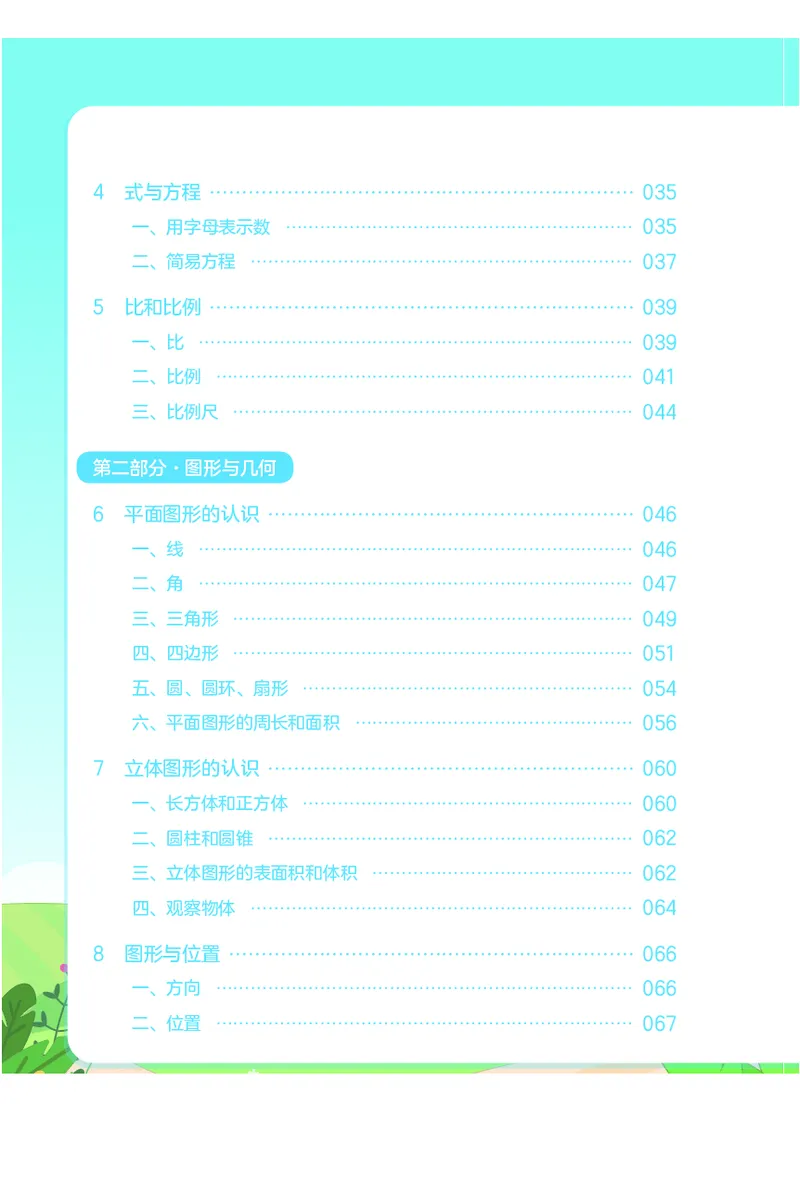 《六年级（下）数学公式定理手册_6年级下册同步教辅_6下-数学_六下数学通用重点必背资料+专项》第4页预览