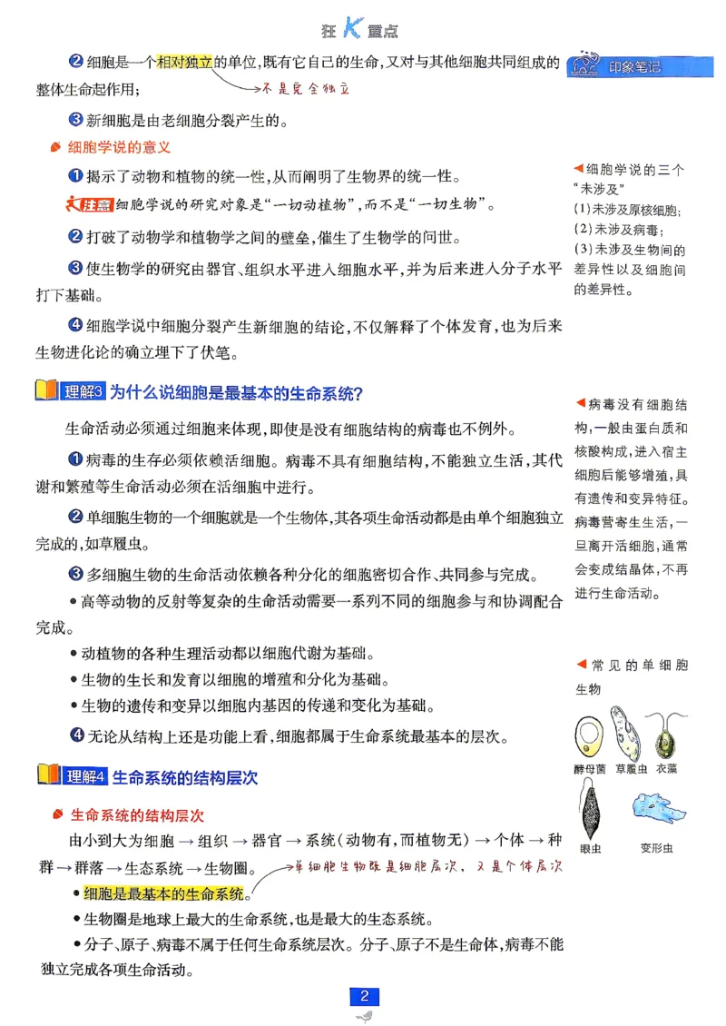 《2027生物必修1狂K重点_2027高中必刷题_必刷题2027_2027高一高二必刷题_2027版高中必刷题人教版生物必修1不定项选择》第8页预览