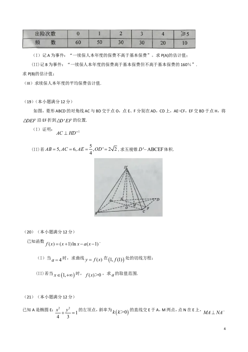 《2016年海南省高考文科数学试题及答案_高考一二三轮复习_数学_2027年高考数学专项复习更新中_2008年-2026年数学高考真题-G427_2008-2020年高考_2008-2020年_地方卷_地方卷高考文科数学》第4页预览