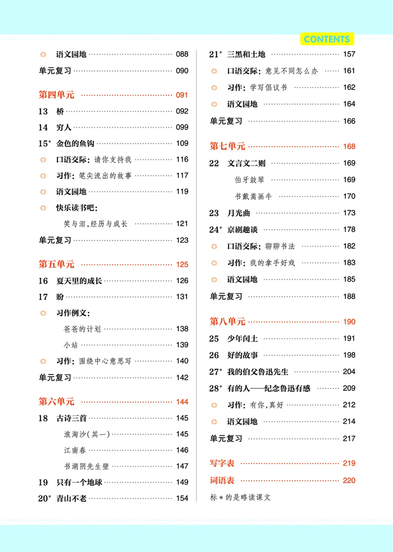 《26版语文RJ六上_2025《天星教育•教材帮》（1-6年级上）（语数英）_25秋1-6年级语文上册《教材帮》_26版语文RJ六上课堂笔记+练习帮》第4页预览