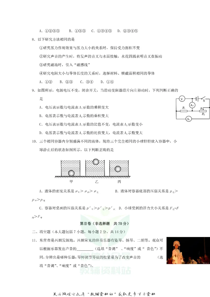 《2018山东省东营市中考物理真题及答案_初高中资料库_初中资料库（转存避免链接过期失效）_初中物理》第3页预览