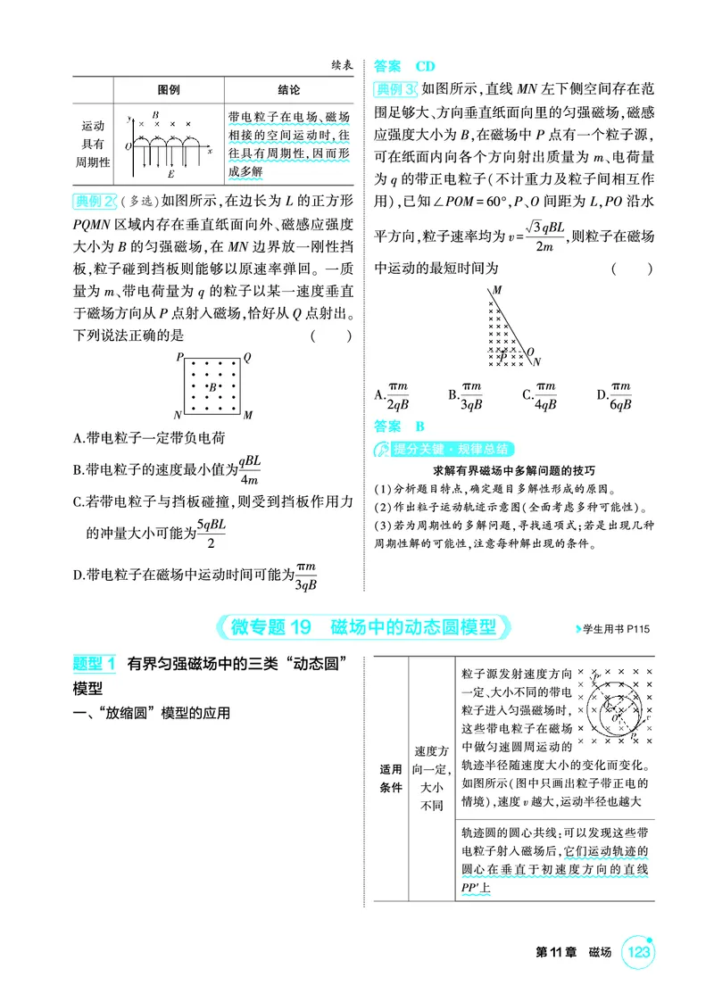 《2_精讲册第11章磁场_2026版教学资源包_202653高考总复习A版_广东版_2026版.广东版.选考总复习.物理.5·3A版_二、教师用书PDF_第11章磁场_1_PDF教参电子书》第7页预览