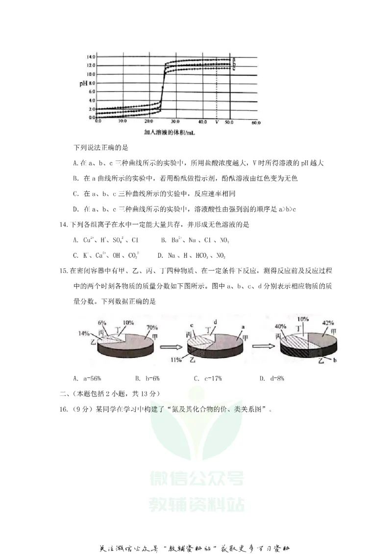 《2018江苏省南京市中考化学真题及答案_初高中资料库_初中资料库（转存避免链接过期失效）_初中化学》第3页预览