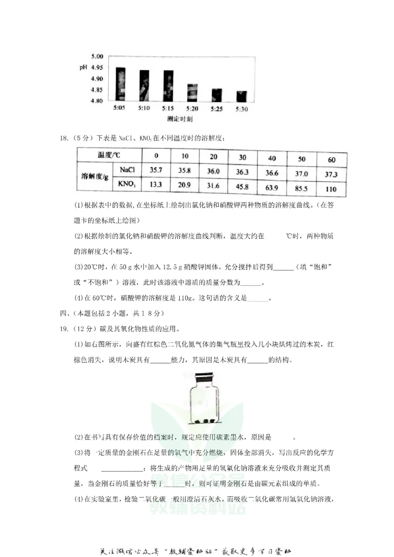 《2018江苏省南京市中考化学真题及答案_初高中资料库_初中资料库（转存避免链接过期失效）_初中化学》第5页预览