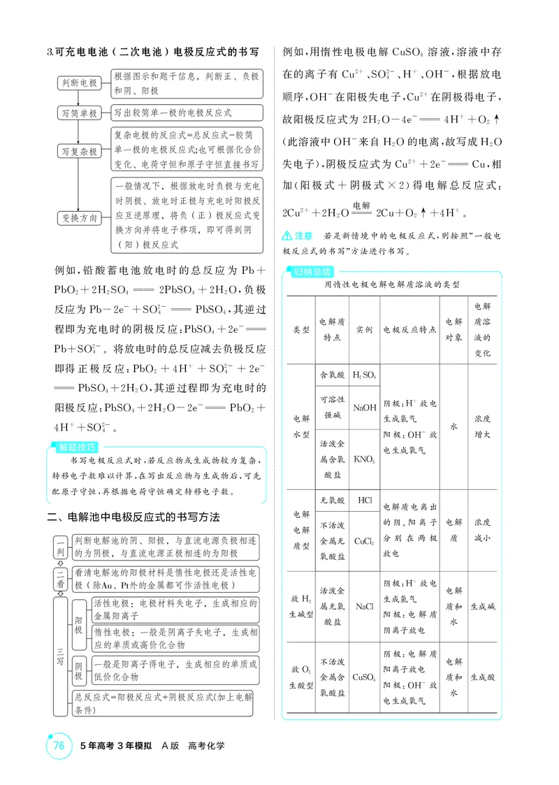 《2_精讲册-第八章　化学反应与电能_2026版教学资源包_202653高考总复习A版_广东版_2026版.广东版.选考总复习.化学.5·3A版_二、教师用书PDF_第八章化学反应与电能_1_专题资料包》第6页预览