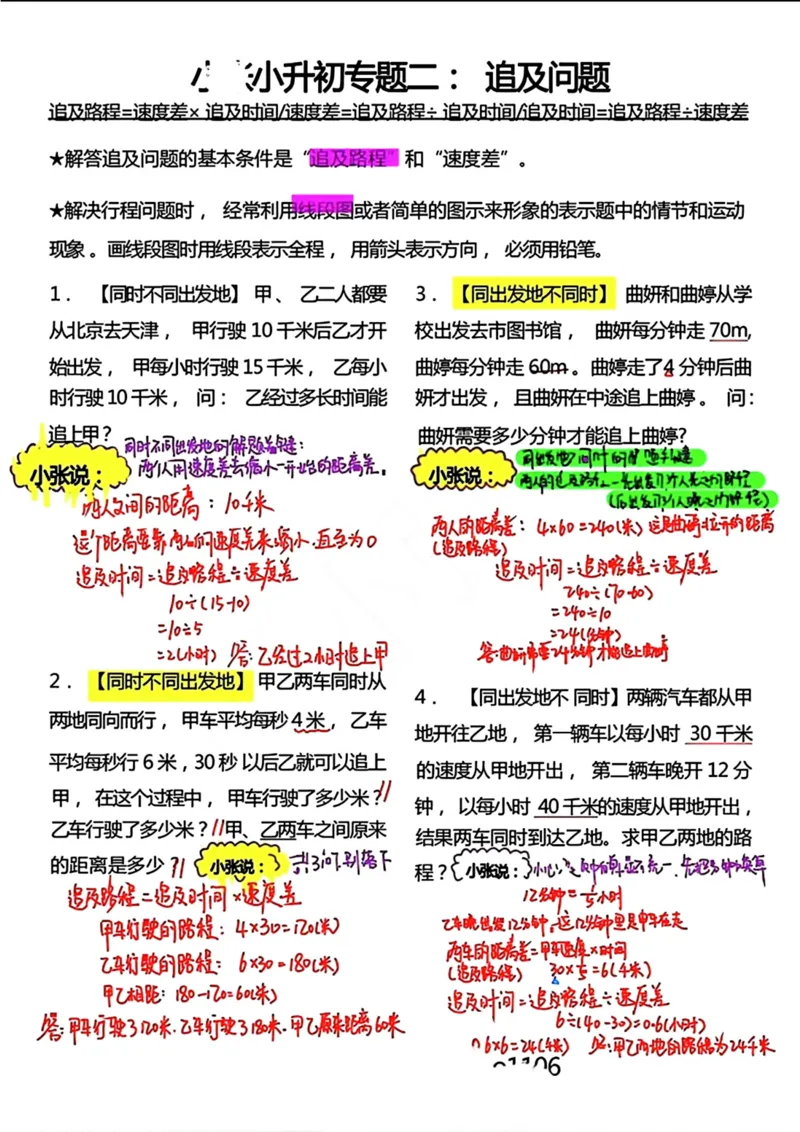 《六年级小升初必考应用题12大专题答案_6年级下册同步教辅_6下-数学_六下数学通用重点必背资料+专项》第2页预览
