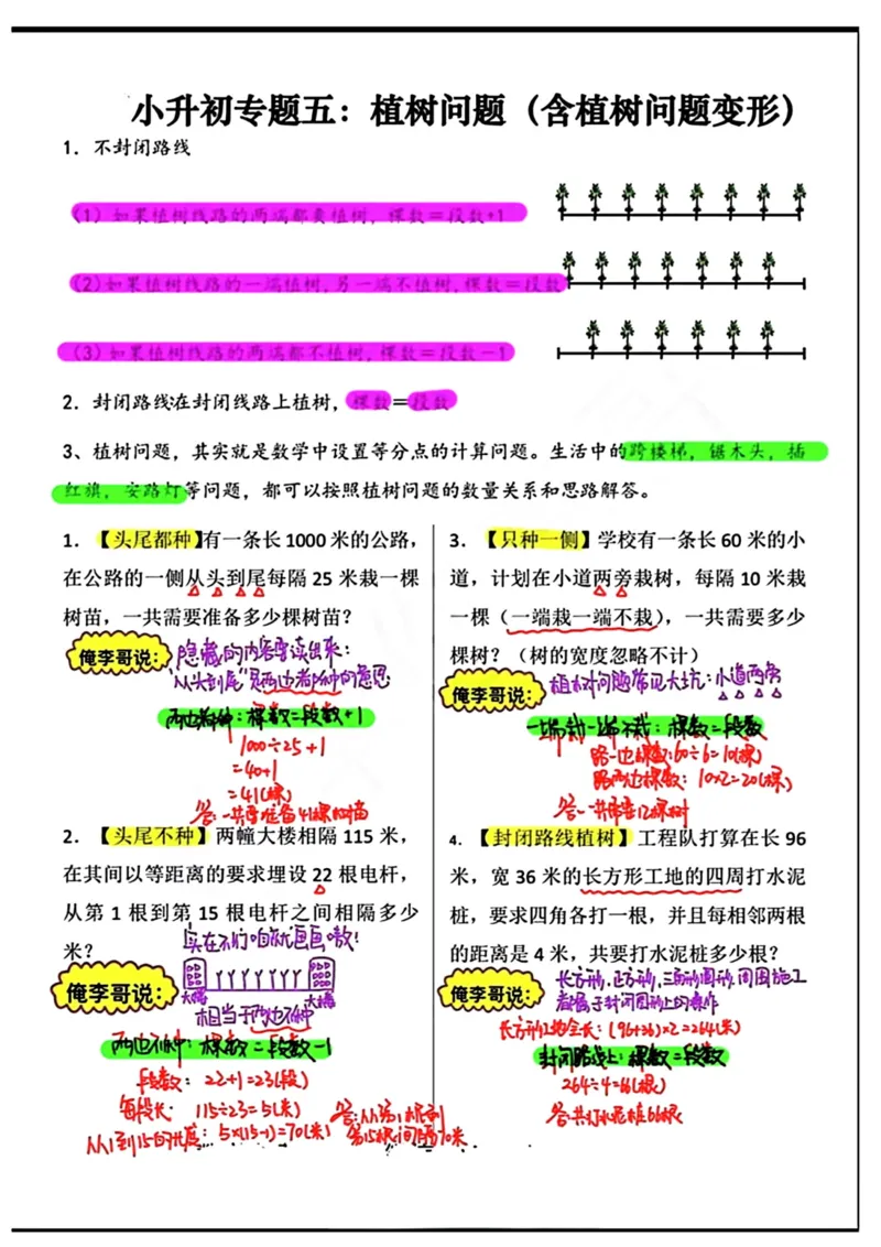 《六年级小升初必考应用题12大专题答案_6年级下册同步教辅_6下-数学_六下数学通用重点必背资料+专项》第5页预览