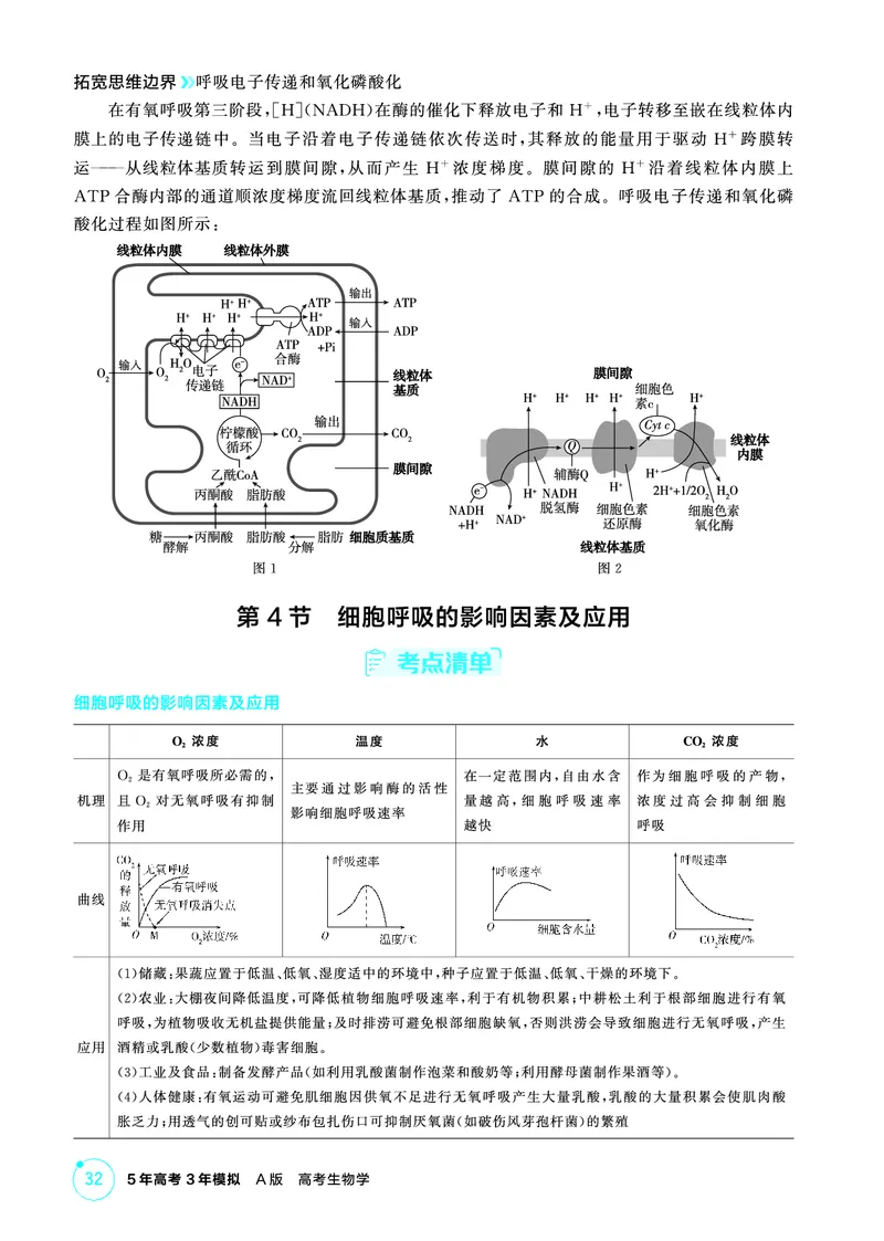 《2_精讲册-第5章细胞的能量供应和利用_2026版教学资源包_202653高考总复习A版_广东版_2026版.广东版.选考总复习.生物.5·3A版_第1部分分子与细胞_第5章细胞的能量供应和利用_4_PDF教参电子书》第10页预览