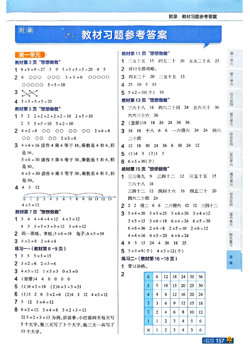 《25秋苏教数学2上《教材课后习题答案》_2025小学全科《课后习题答案》大合集语文数学英语科学道法_《小学课后习题参考答案》2025秋_小学数学（25秋更新）_数学（苏教版）25秋更新_1-6上册》第1页预览