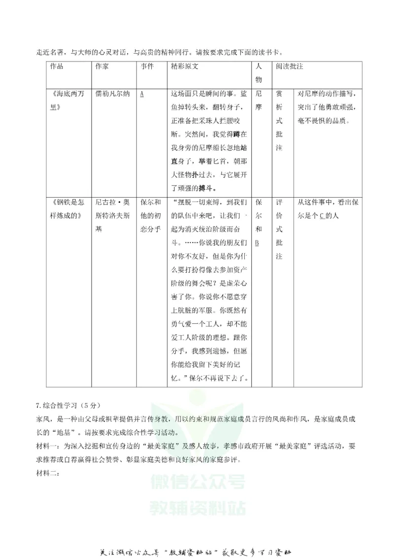 《2018湖北省孝感市中考语文真题及答案_初高中资料库_初中资料库（转存避免链接过期失效）_初中语文》第2页预览
