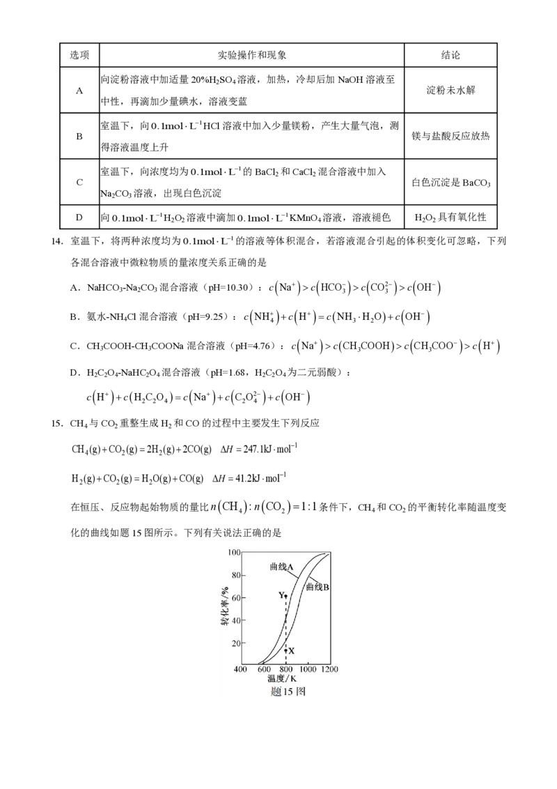 《2020年江苏省高考化学试卷(1)_高考一二三轮复习_化学_2027年高考化学专项复习_2008年-2026年化学高考真题-G427_2008-2020年高考_地方卷_江苏高考化学2008-2020_A4word版_PDF版（赠送）》第4页预览