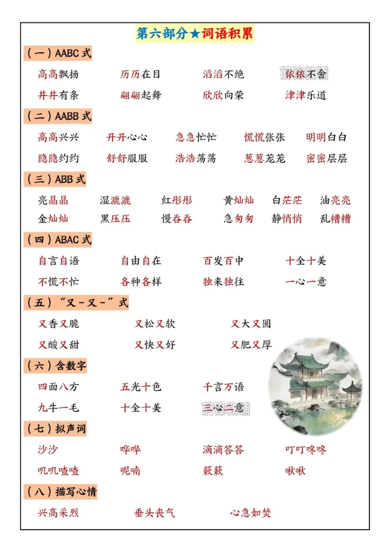 《新版•3上语文《期末全册必背重点》_26秋小学语文《精选合集》_新版•3年级语文《精选合集》上册_新版•3上语文《重点汇总》》第5页预览