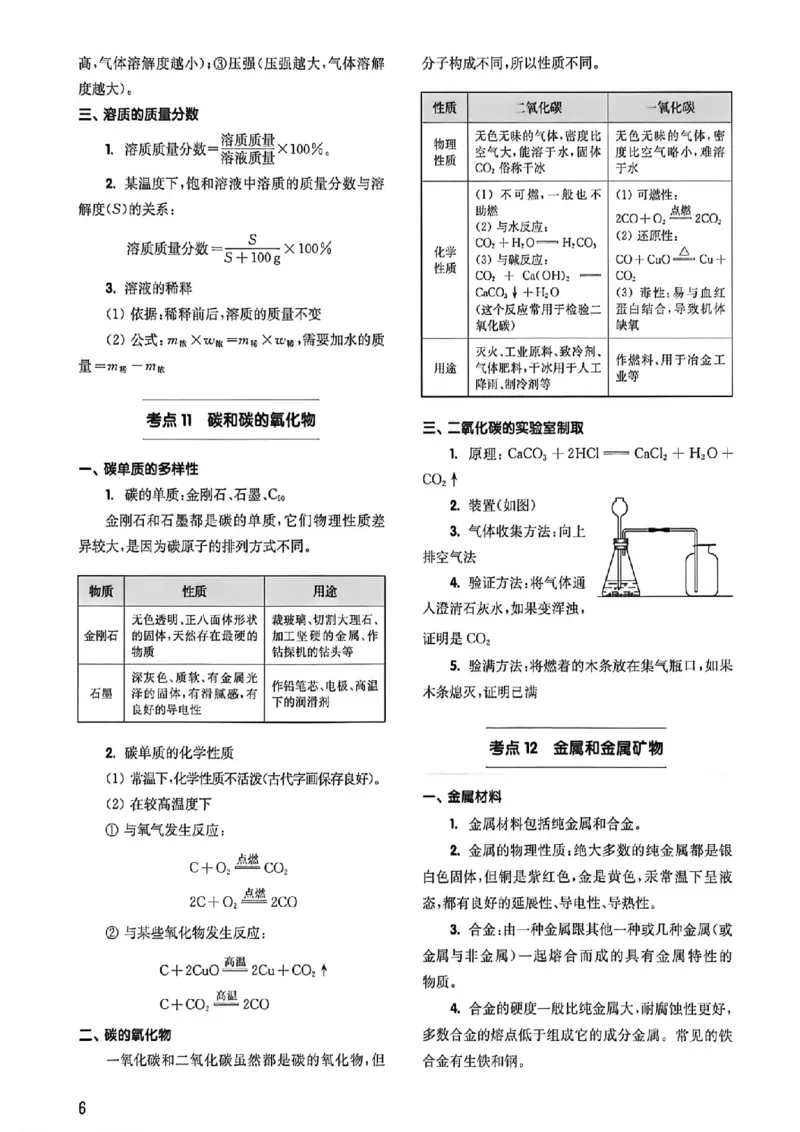 《2027《百题大过关•攻略与演练》（中考）（化学）考点速记_2026秋初中教辅合集_2027百题大关_2027《百题大过关•攻略与演练》（中考）（化学）》第8页预览
