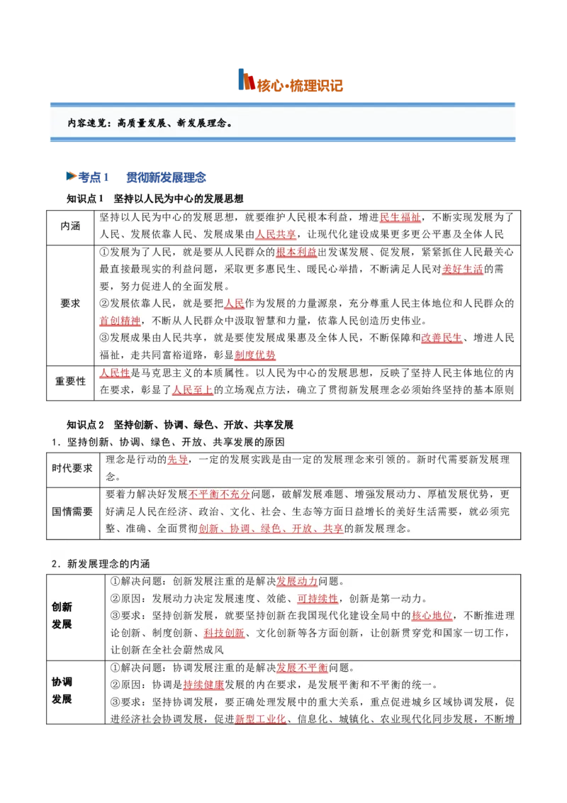 《第03课我国的经济发展（专项训练）（黑吉辽蒙专用）（学生版）_zheng治_2027年高考政治一轮_2027年高考政治一轮课件+讲义+练习（黑吉辽蒙专用）-G330_2027版》第2页预览