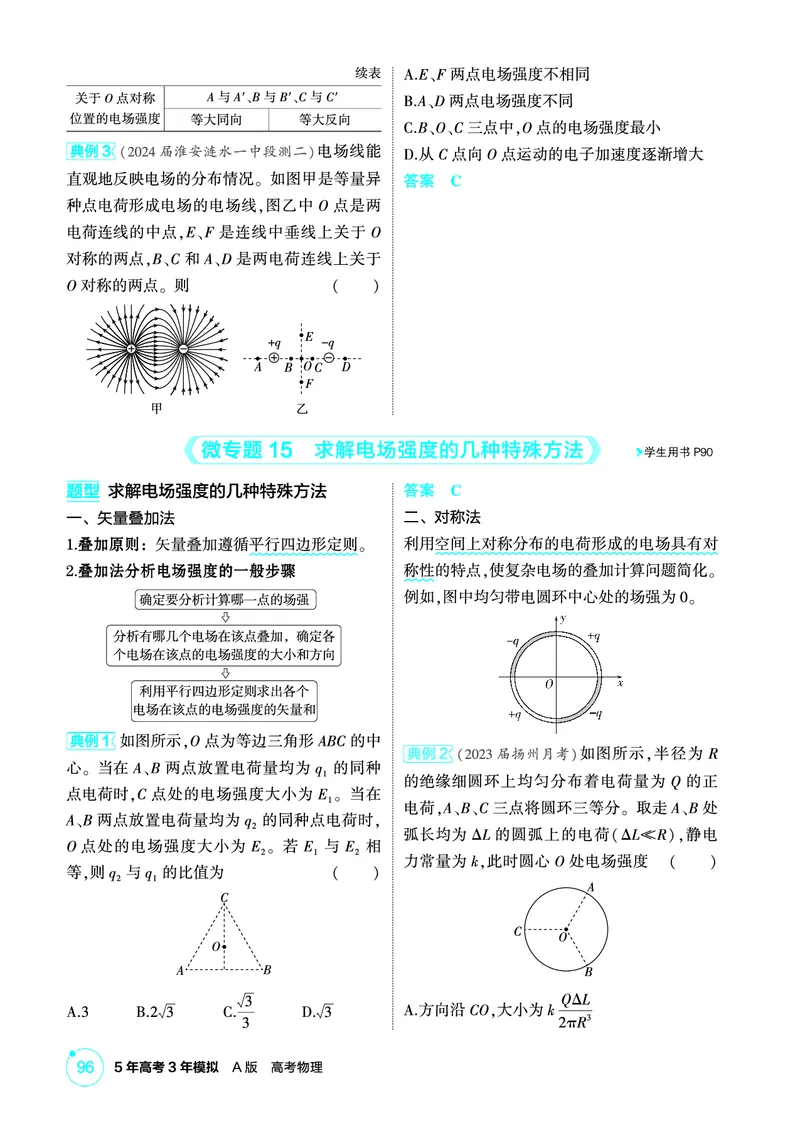 《2_精讲册PDF09-第9章静电场_2026版教学资源包_202653高考总复习A版_江苏版_2026版.江苏版.选考总复习.物理.5·3A版_二、教师用书PDF_第9章静电场_1_PDF教参电子书》第3页预览