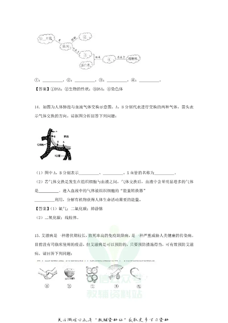 《2018贵州省贵阳市中考生物试题及答案_初高中资料库_初中资料库（转存避免链接过期失效）_初中生物》第4页预览