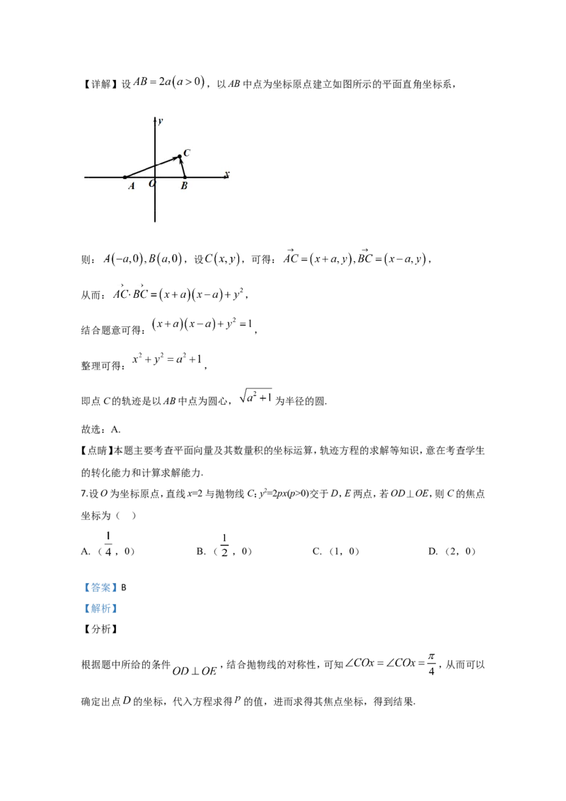 《2020年全国统一高考数学试卷（文科）（新课标ⅲ）（含解析版）_高考一二三轮复习_数学_2027年高考数学专项复习更新中_2008年-2026年数学高考真题-G427_2008-2020年高考_2008-2020年_地方卷》第4页预览