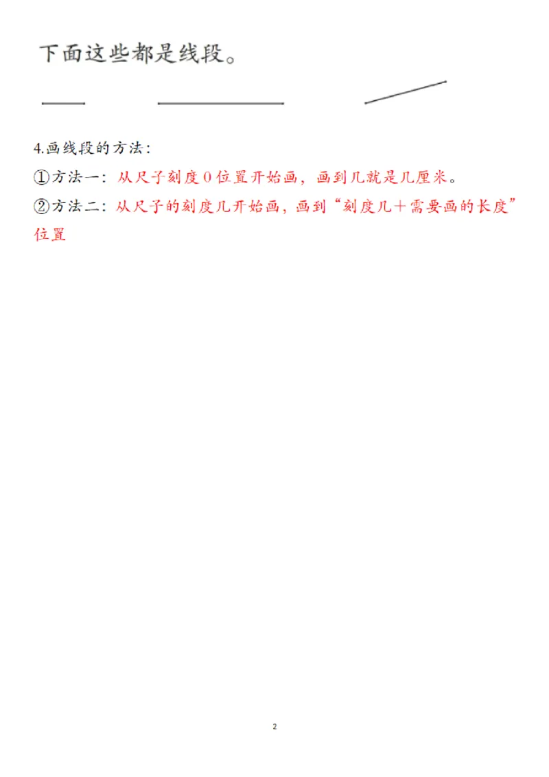 《人教版二年级上册数学知识点总结_2年级上册同步教辅_2上-数学_二上数学-重点必背资料通用》第2页预览